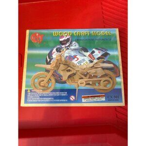 Wood Craft Model Cross-Country Motorcycle kit, model CX 501